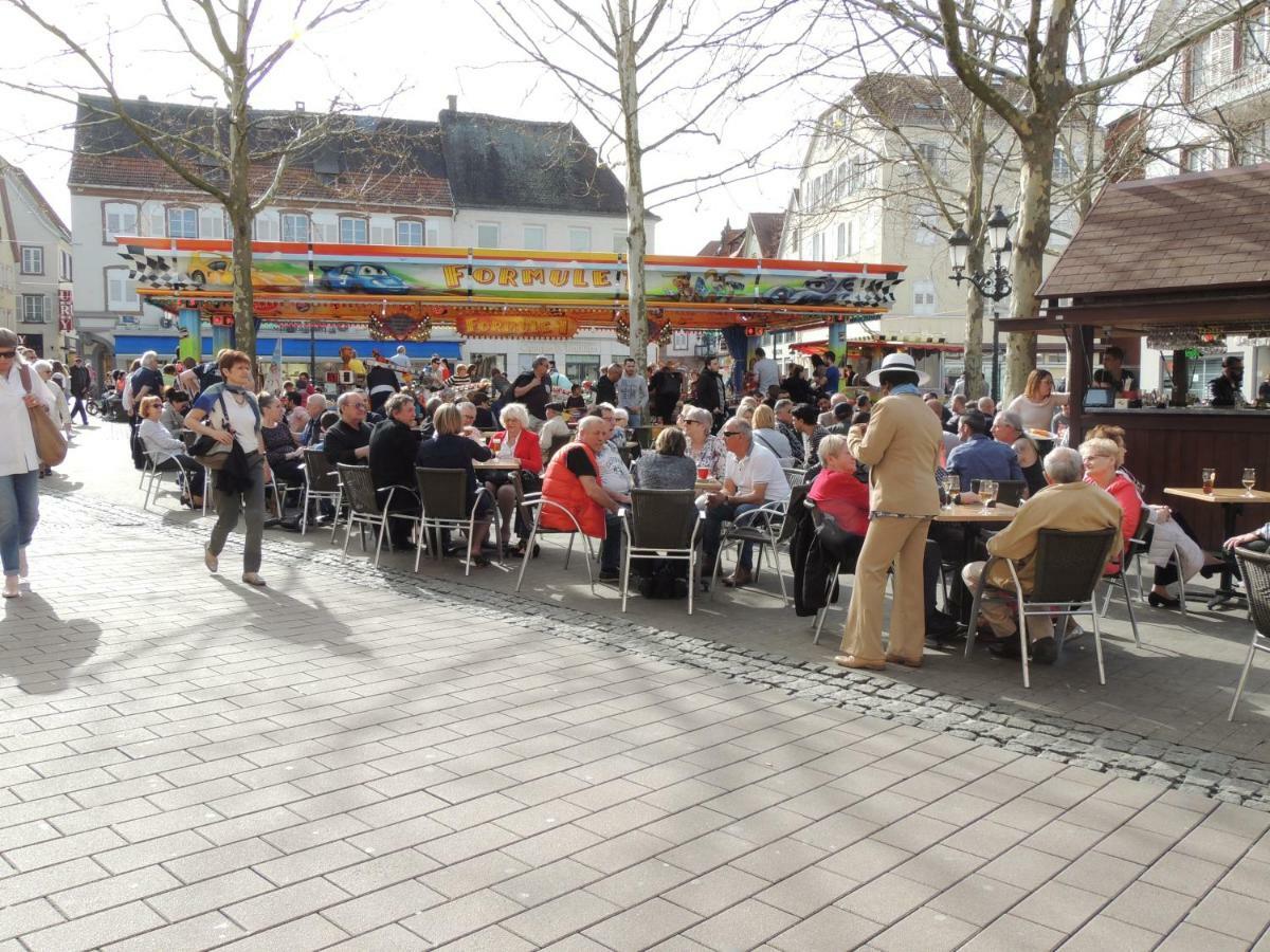 Appart'Azur Haguenau - Centre Grand'Rue - Logements Entiers Pour Voyageur Pro Luaran gambar
