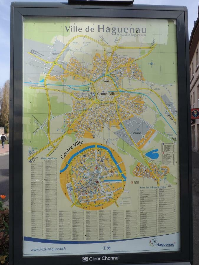 Appart'Azur Haguenau - Centre Grand'Rue - Logements Entiers Pour Voyageur Pro Luaran gambar